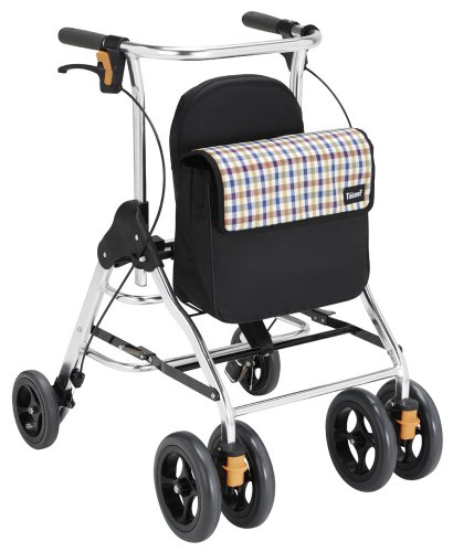 テイコブリトルハイ　HS05　チェックブルー 幸和製作所 歩行器 ① 幸和製作所 幸和製作所 テイコブリトル HS05 チェックブルー